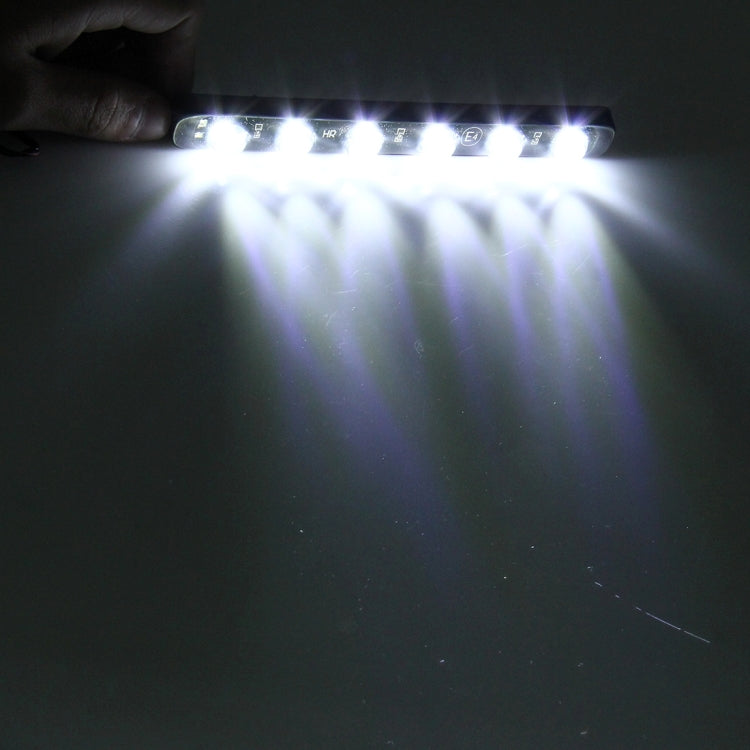 2 PCS 6W 180 LM 6000K DRL Daytime Running Light with 6 SMD-5050 Lamps, DC 12V, 6W
