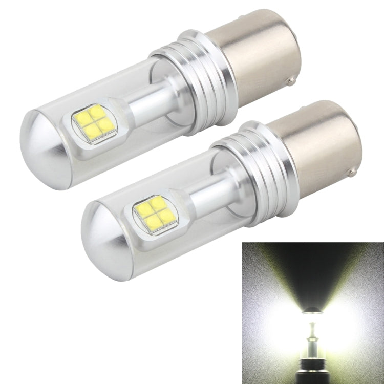 2 PCS  1156/BA15S 40W 800 LM 6000K Car Turn Light Backup Light Brake Light with 8 CREE Lamps, DC 12V, 1156