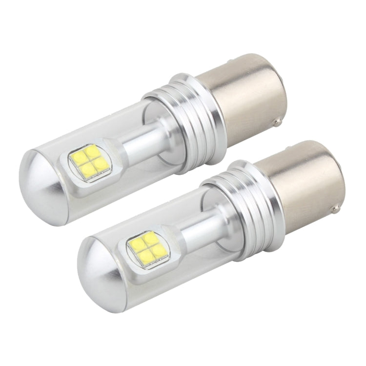 2 PCS  1156/BA15S 40W 800 LM 6000K Car Turn Light Backup Light Brake Light with 8 CREE Lamps, DC 12V, 1156