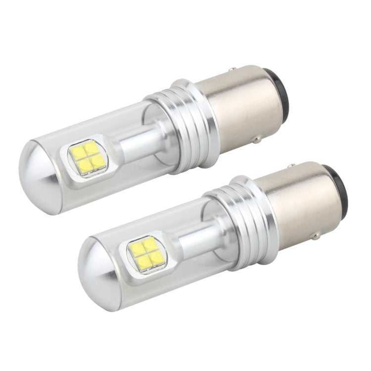 2 PCS  1157/BAY15D 40W 800 LM 6000K Car Turn Light Backup Light Brake Light with 8 CREE Lamps, DC 12V, 1157