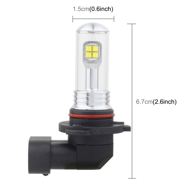 2 PCS  9005 40W 800 LM 6000K 8 CREE LEDs Car Fog Lights, DC 12V, 9005
