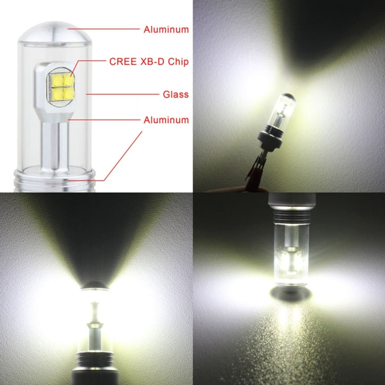 2 PCS  9005 40W 800 LM 6000K 8 CREE LEDs Car Fog Lights, DC 12V, 9005