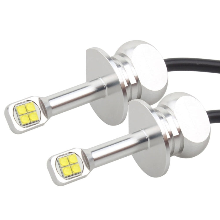 2 PCS  H1 40W 800 LM 6000K 8 CREE LEDs Car Fog Lights, DC 12V, H1