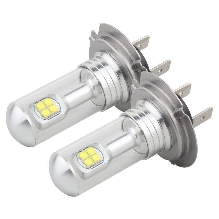 2 PCS  H7 40W 800 LM 6000K 8 CREE LEDs Car Fog Lights, DC 12V, H7