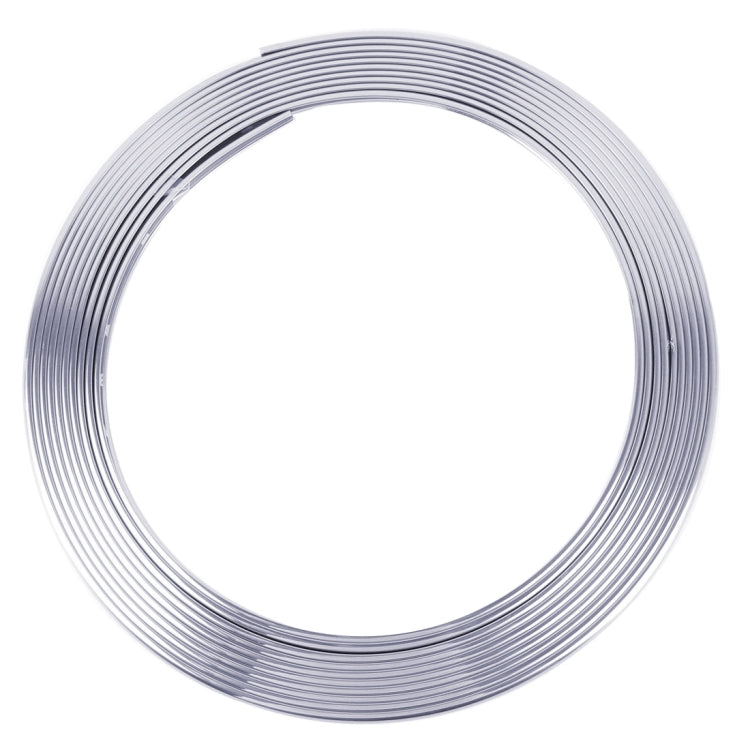 Universal Decorative Scratchproof Stickup 8M Flexible Car Wheel Hub TRIM Mouldings Shining Decoration Strip