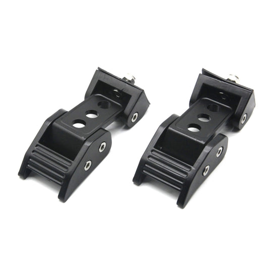 2 PCS Car Three Holes Hood Latch Locking Catch Buckle Engine Cover for Jeep Wrangler JK 2007-2017