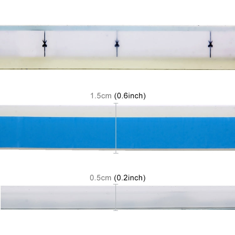 2 PCS 30cm DC12V 4.2W Ultra-thin Car Auto Double Colors Turn Lights / Running Lights, with LED SMD-2835 Lamp Beads (Turn Lights: Yellow Light; Running Lights: Ice Blue Light), Turn Lights: Yellow Light; Running Lights: Ice Blue Light