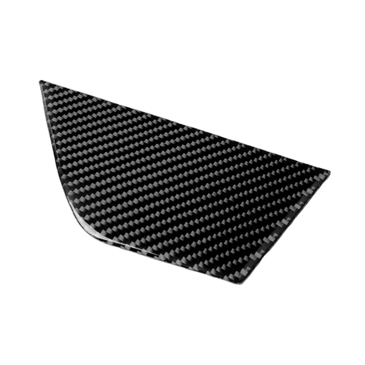 2 PCS Car Carbon Fiber Left Drive Seat Adjustment Panel Decorative Sticker for Mercedes-Benz W204 2007-2013, Left Drive Seat Adjustment (A)