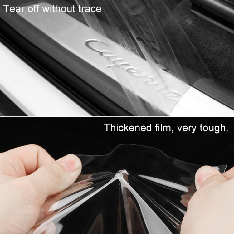 Universal Car Door Invisible Anti-collision Strip Protection Guards Trims Stickers Tape, Size: 3cm x 10m