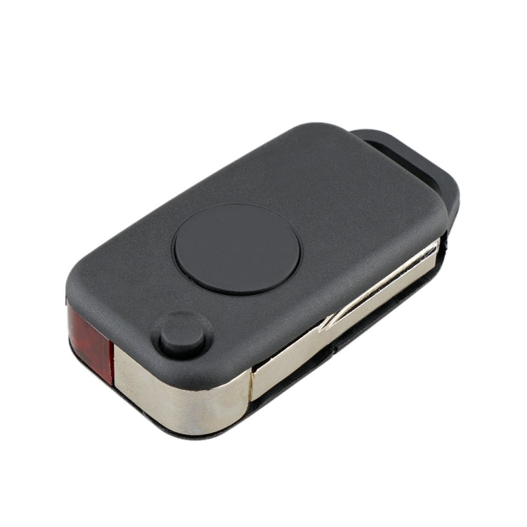 For Mercedes-Benz Car Keys Replacement 1 Button Car Key Case with Foldable Key Blade, 1 Button