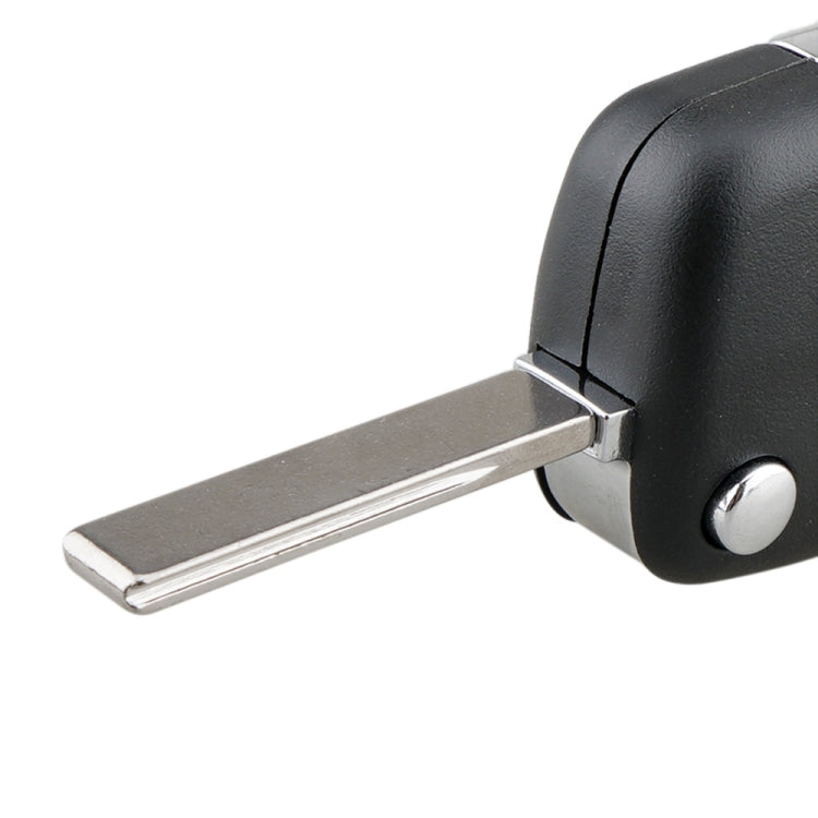 For PEUGEOT Car Keys Replacement 2 Buttons Car Key Case with Grooved and Holder, 2 Buttons with Grooved