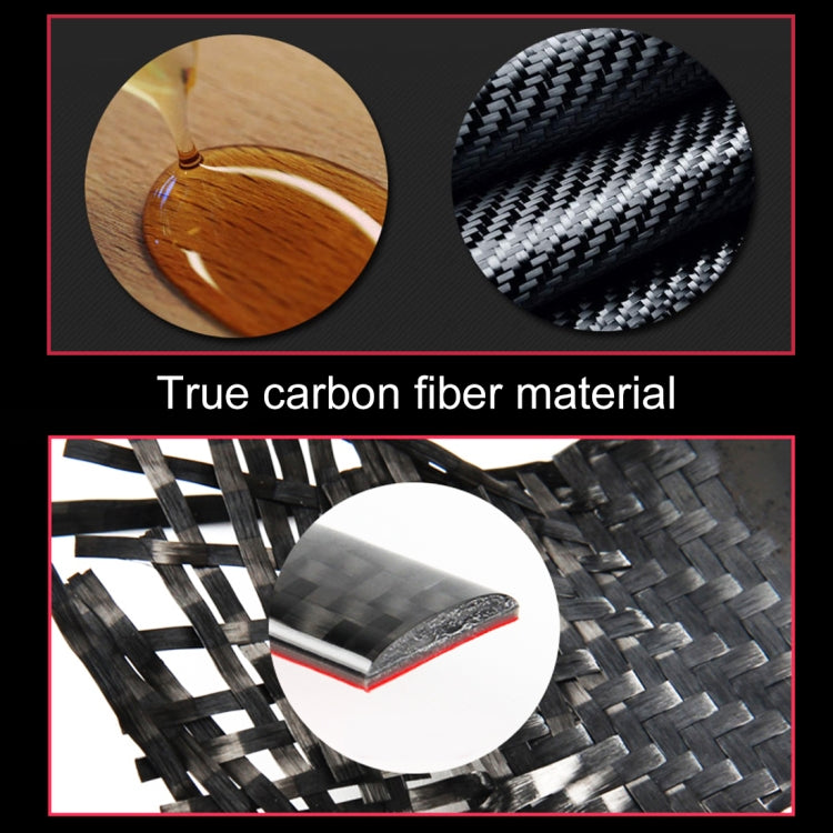 Car Carbon Fiber Central Control Panel Decorative Sticker for Ford New Mondeo, Central Control Panel