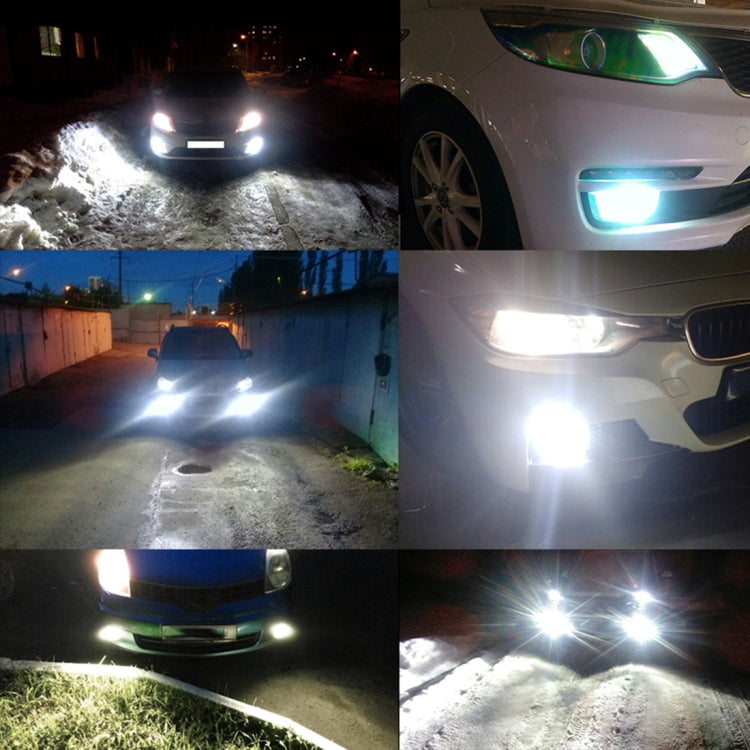 2 PCS H11 / H8 DC12V-24V / 12W / 3000K / 800LM 12LEDs SMD-3030 Car LED Fog Light, H1 (White Light), H11