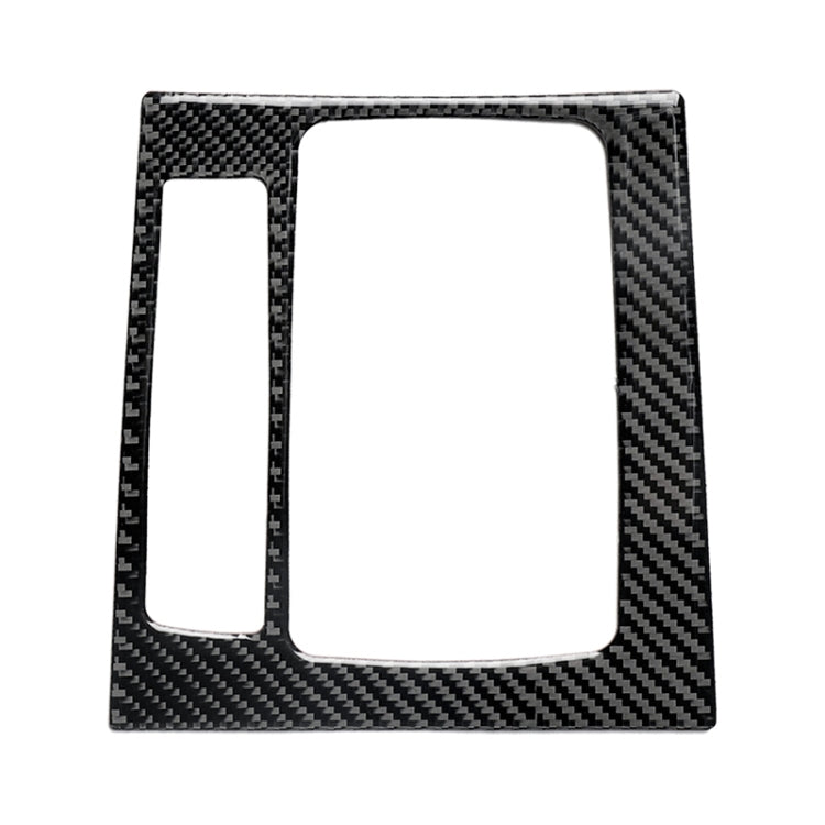 Car Carbon Fiber Left Drive Gear Frame B Decorative Sticker for Mazda Axela 2017-2018, Left Drive Gear Frame B