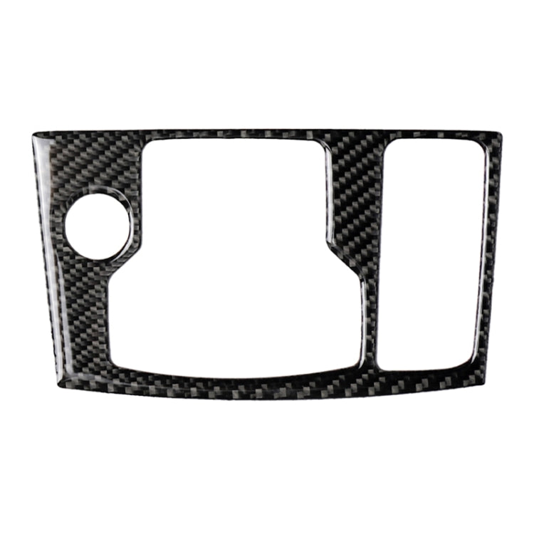 Car Carbon Fiber Right Drive Multimedia Frame B Decorative Sticker for Mazda Axela 2017-2018, Right Drive Multimedia Frame B
