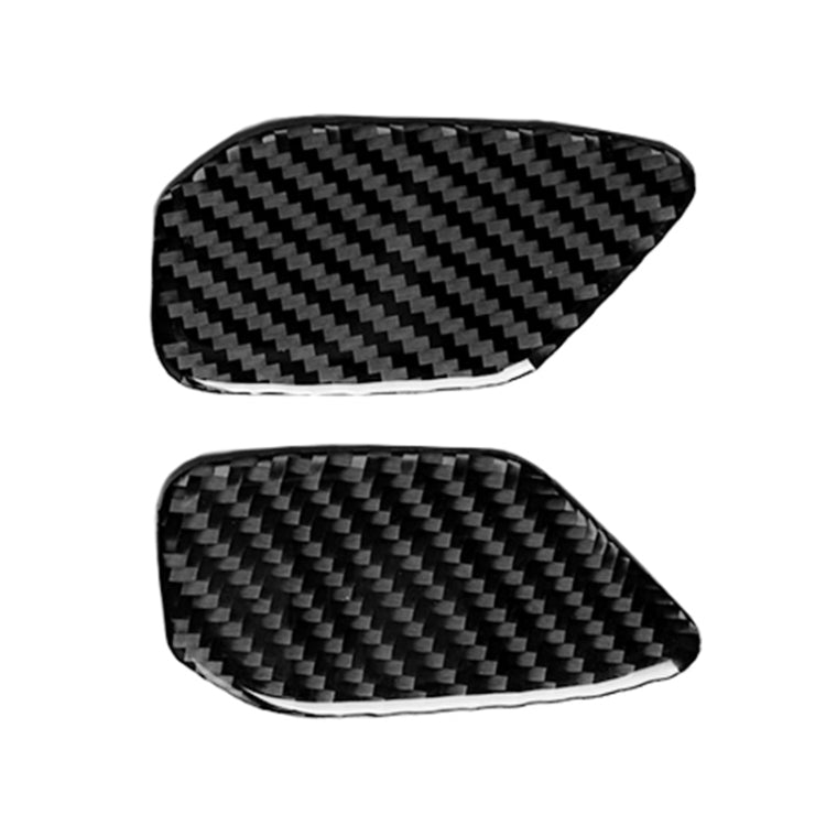 Car Carbon Fiber Door Inner Handle Wrist Panel Decorative Sticker for Chevrolet Camaro 2017-2019, Door Inner Handle Wrist Panel