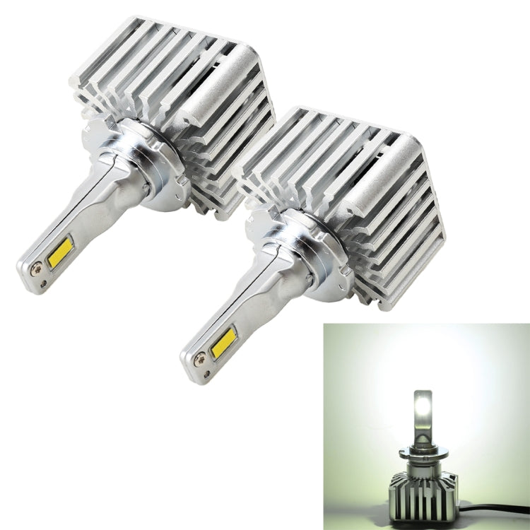 2 PCS DC12V / 35W / 5500K / 4000LM Car ED Headlight Lamps SMD-3570 Lamps for D1S, D1S