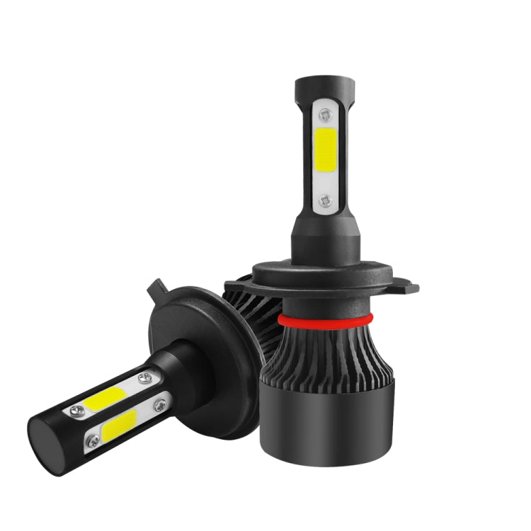 2 PCS S2 H4 / HB2 / 9003 DC9-36V / 25W / 6000K / 2500LM IP68 Car LED Headlight Lamps, H4 / HB2 / 9003