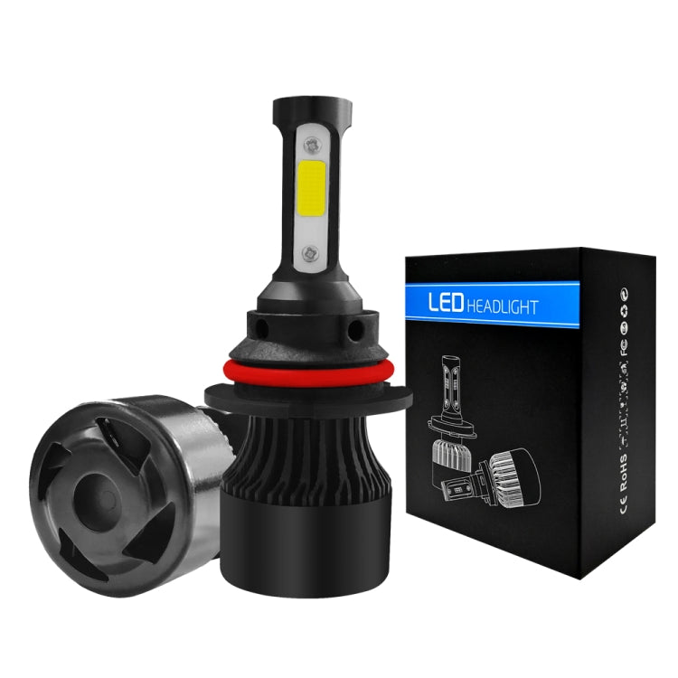 2 PCS S2 9007 / HB5 DC9-36V / 25W / 6000K / 2500LM IP68 Car LED Headlight Lamps, 9007 / HB5