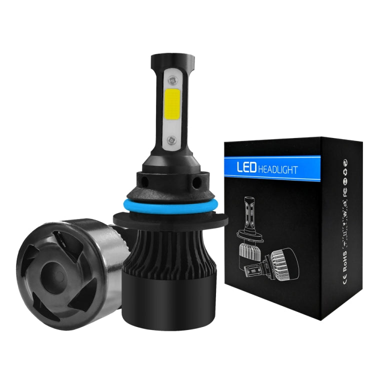 2 PCS S2 9004 / HB1 DC9-36V / 25W / 6000K / 2500LM IP68 Car LED Headlight Lamps, 9004 / HB1