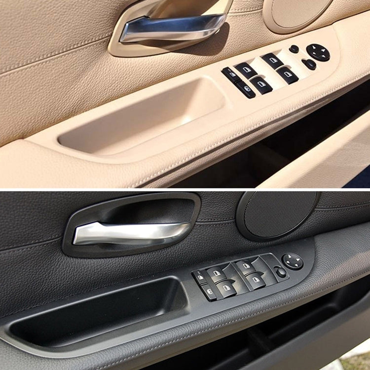 Car Left Front Door Window Lift Switch Trim Panel 51416983705 for BMW E60 2008-2010, Left Driving Standard Version, Standard Version