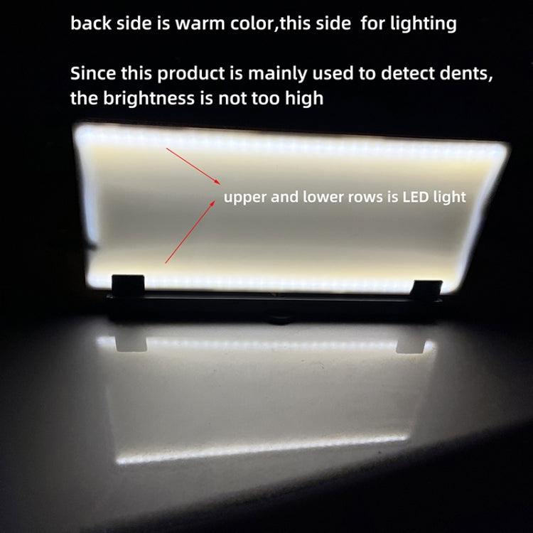 68LEDs Paintless Dent Repair Removal Tool Checking Reflector Line Stripe Light Detection Board, Stripe Light