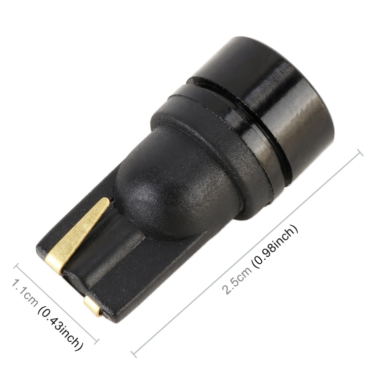 2 PCS T10 DC12V / 1.8W / 6000K / 140LM 4LEDs SMD-3030 Car Clearance Light, 4LEDs