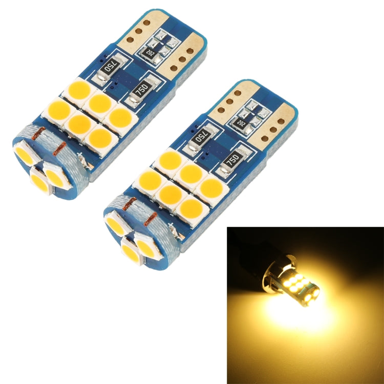 2 PCS T10 DC12 / 1W 9LEDs SMD-3030 Car Clearance Light, 9LEDs (Ice Blue Light), 9LEDs (Blue Light), 9LEDs (Pink Light), 9LEDs (White Light), 9LEDs (Yellow Light)