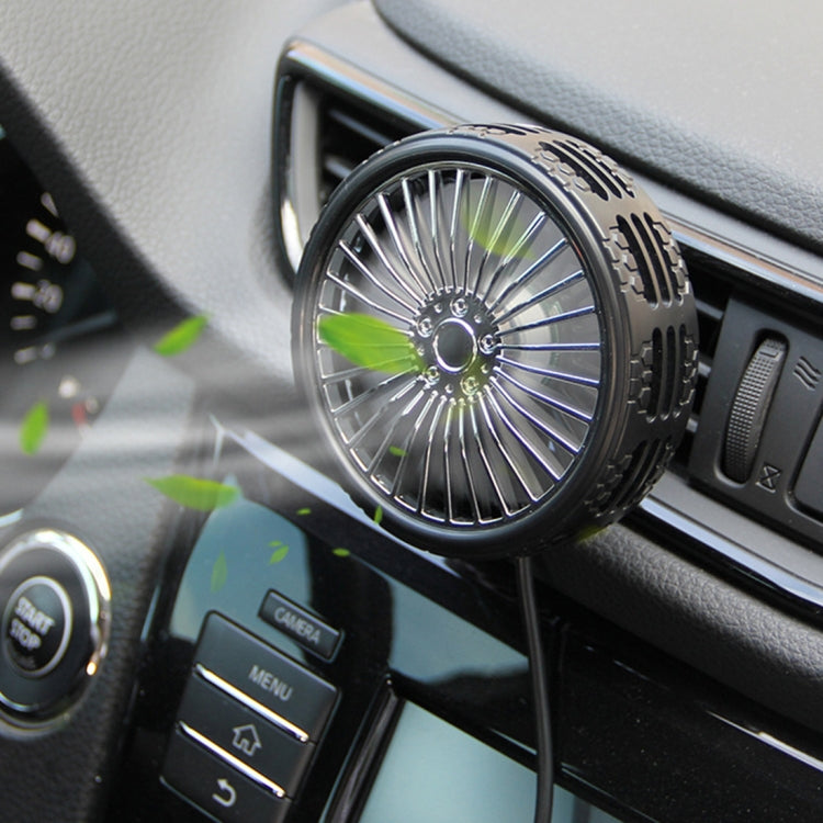 F203A Portable Car Air Outlet Electric Cooling Fan, F203A