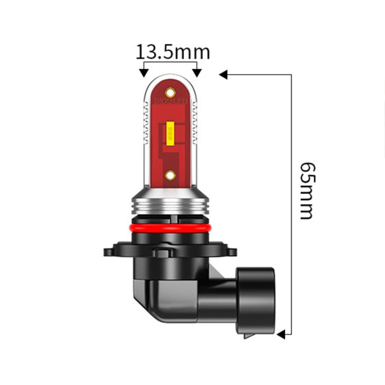 2 PCS 9005 / 9006 DC9-24V 7W 1200LM IP65 Car LED Fog Light, 9005 / 9006 (Ice Blue Light)