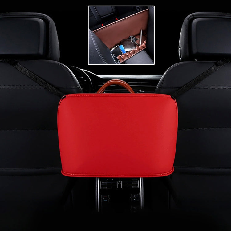 Car Front Seat Hanging Bag Storage Bag, Storage Bag (Brown), Storage Bag (Black), Storage Bag, Storage Bag (Beige), Storage Bag (Red), Storage Bag (Wine Red)