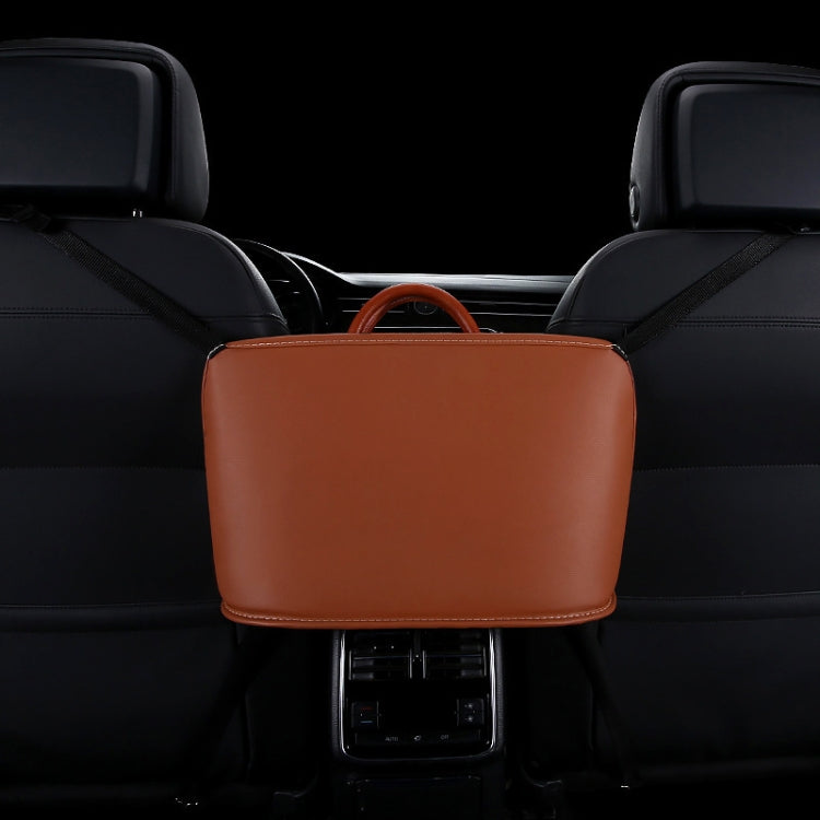 Car Front Seat Hanging Bag Storage Bag, Storage Bag (Brown), Storage Bag (Black), Storage Bag, Storage Bag (Beige), Storage Bag (Red), Storage Bag (Wine Red)