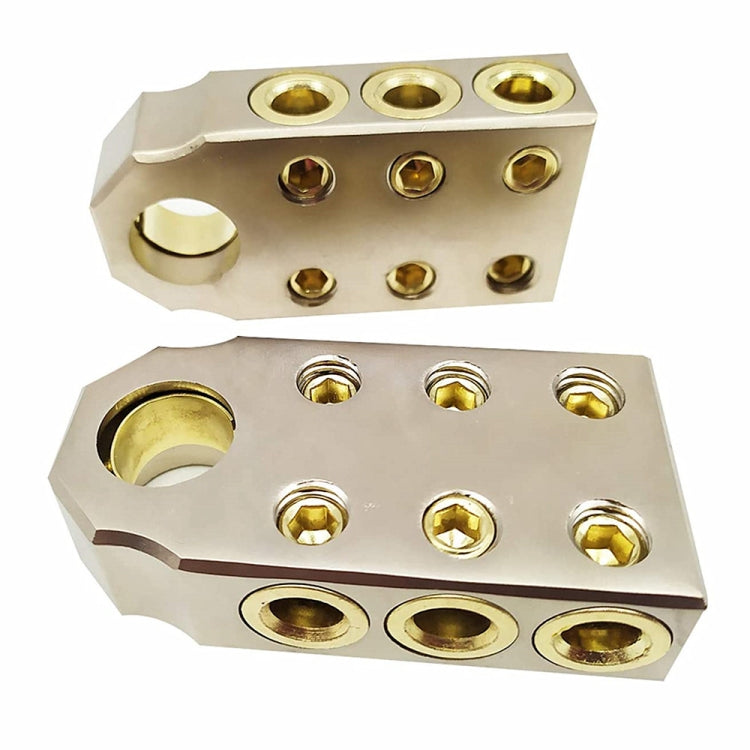 1 Pair Car Audio Modified Battery Connector Lead Acid Battery Terminal Connector, Audio Terminal