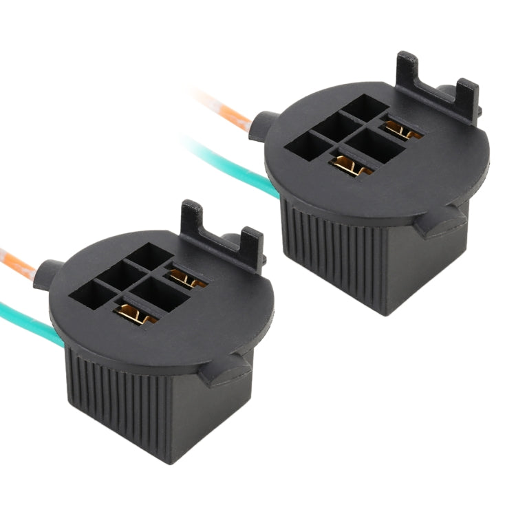 TK-304 1 Pair H7 Tail Lamp Holder for Hyundai New SantaFe, For Hyundai New SantaFe