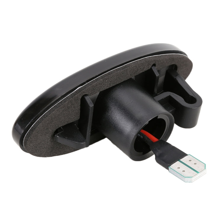 2 PCS DC12V / 3W Car LED Dynamic Blinker Side Lights Flowing Water Turn Signal Light for Nissan, Amber Light, For Nissan