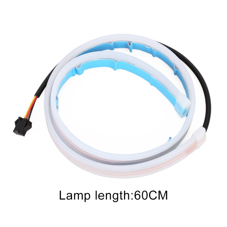 60cm DC12V 7.4W Car Colorful Daytime Running Lights APP Control, 60cm