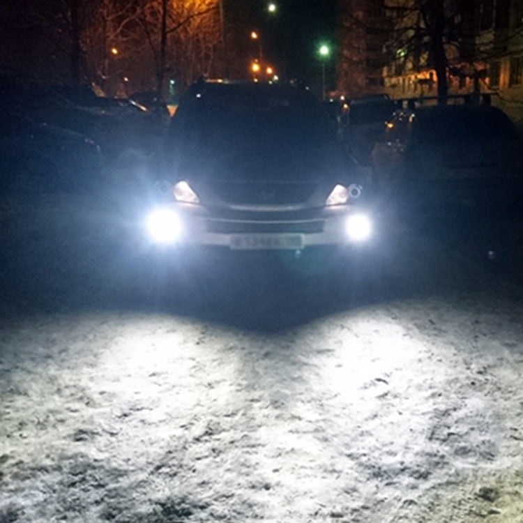 2 PCS H16 DC12V 4.3W 6000K 500LM Car Fog Lights with 12LEDs SMD-2525, H16