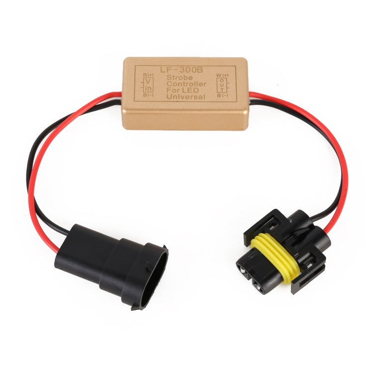 2 PCS Car H9 / H8 / H11 LED Light Strobe, H9 / H8 / H11