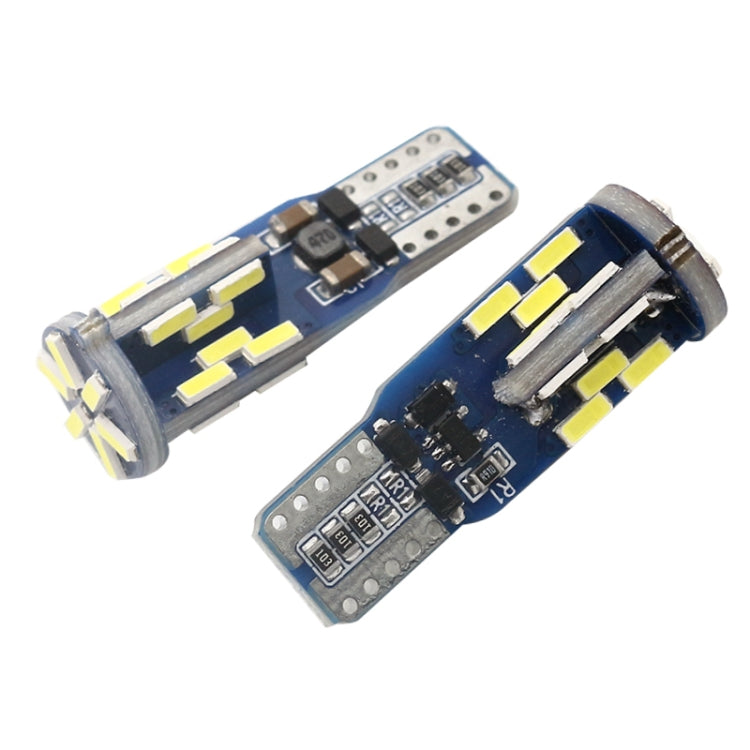 10 PCS T10 DC12V / 3W / 6000K / 180LM Car Canbus Decoding LED Clearance Lights with 30LEDs SMD-4041 Lamp Beads, T10 DC12V / 3W