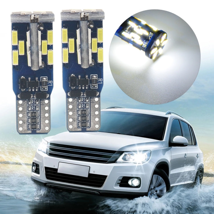 10 PCS T10 DC12V / 3W / 6000K / 180LM Car Canbus Decoding LED Clearance Lights with 30LEDs SMD-4041 Lamp Beads, T10 DC12V / 3W