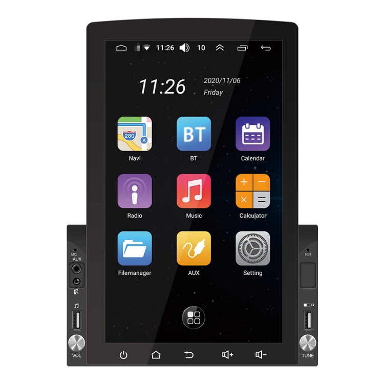 D110 Car Android Navigation Machine Support Mobile Phone Interconnection / Steering Wheel Control, D110 10.1-Inch