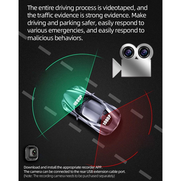 D110 Car Android Navigation Machine Support Mobile Phone Interconnection / Steering Wheel Control, D110 10.1-Inch