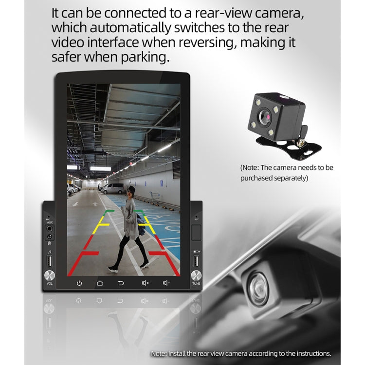 D110 Car Android Navigation Machine Support Mobile Phone Interconnection / Steering Wheel Control, D110 10.1-Inch