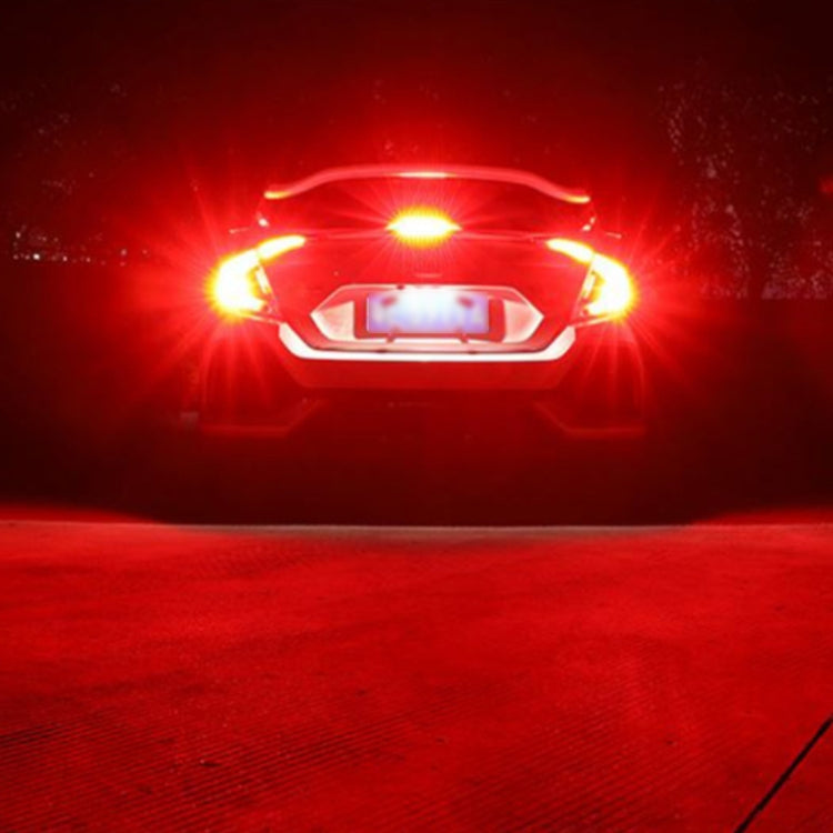 2 PCS 7443 DC12V / 2.2W Car Strobe Brake Lights with 42LEDs SMD-2835 Lamps, 7443 Strobe
