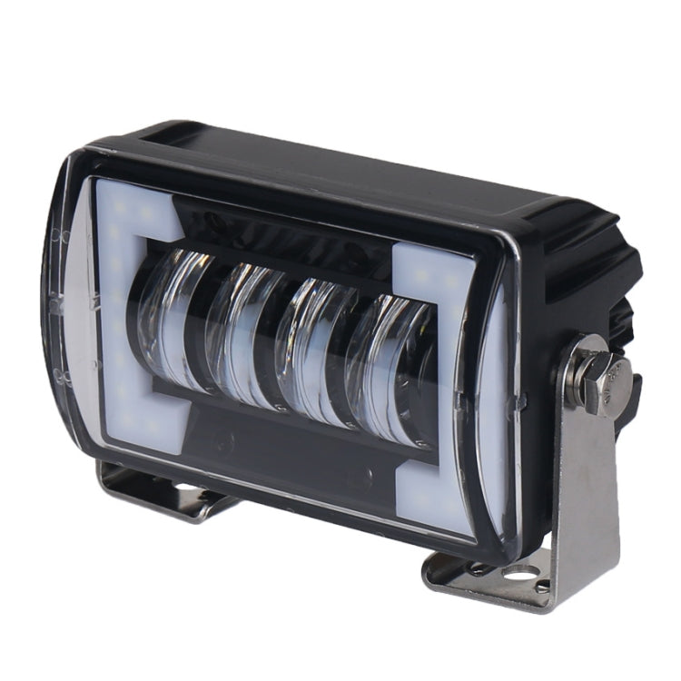 4.76 inch 24W DC 12-24V 1800LM IP67 Car Work Lights / Front Bumper Lights / Roof Lights, with Holder, 4.76 inch
