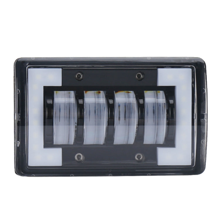 4.76 inch 24W DC 12-24V 1800LM IP67 Car Work Lights / Front Bumper Lights / Roof Lights, with Holder, 4.76 inch