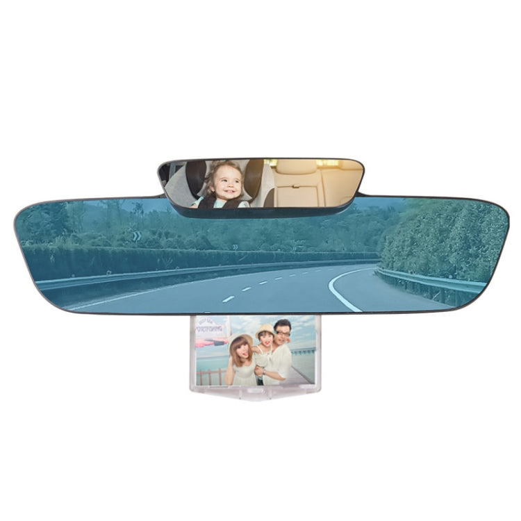 YC-193 Multifunctional Car Interior Rearview Mirror Large Field of Vision Anti-glare Auxiliary Car Blue Mirror, YC-193