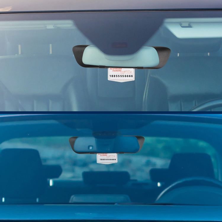YC-193 Multifunctional Car Interior Rearview Mirror Large Field of Vision Anti-glare Auxiliary Car Blue Mirror, YC-193