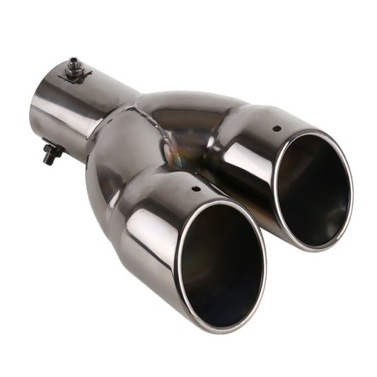 Universal Car Styling Stainless Steel Straight Exhaust Tail Muffler Tip Pipe, Inside Diameter: 6cm