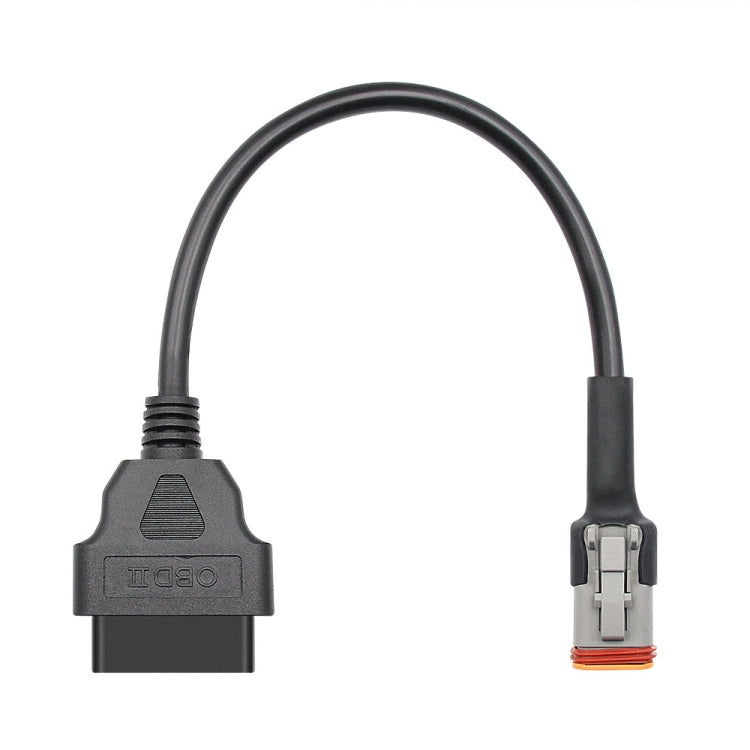 4Pin Motorcycles OBD2 Conversion Cable OBDII Diagnostic Adapter Cable for Harley Davidson, 4Pin